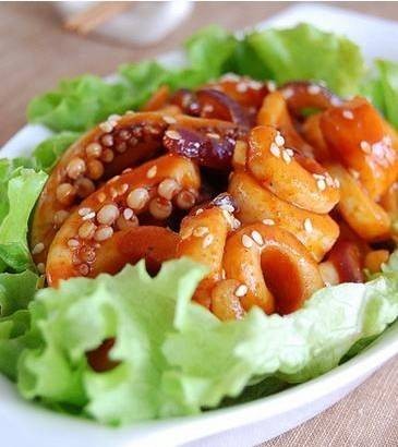 辣炒鱿鱼丝