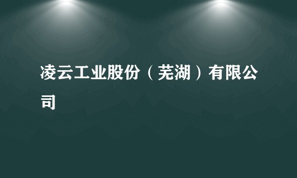 凌云工业股份（芜湖）有限公司