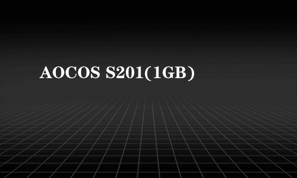 AOCOS S201(1GB)