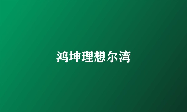 鸿坤理想尔湾