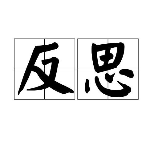 反思(汉语词语)