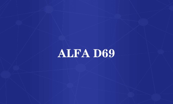 ALFA D69