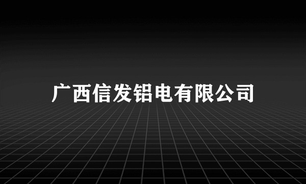 广西信发铝电有限公司