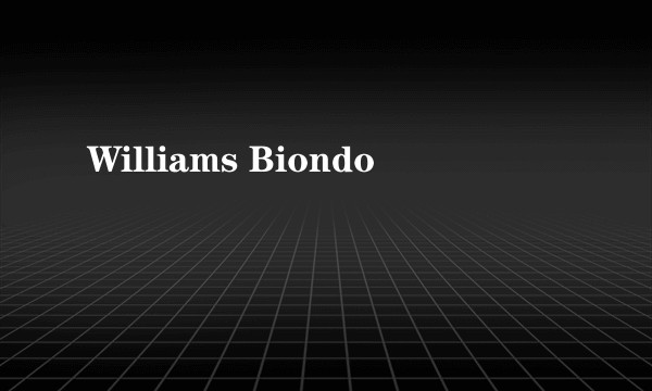Williams Biondo