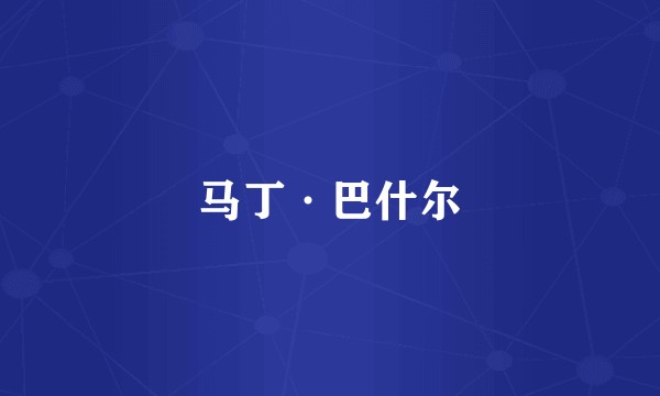马丁·巴什尔