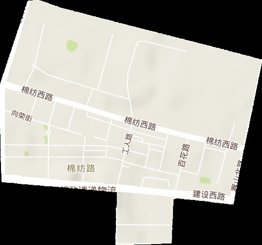 棉纺路街道
