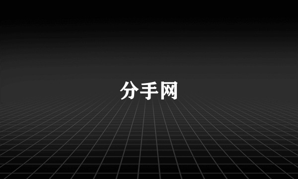 分手网