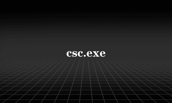 csc.exe