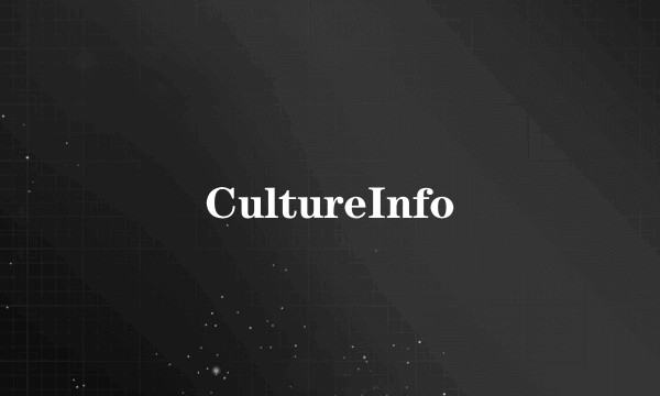 CultureInfo