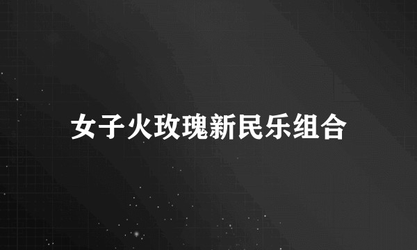 女子火玫瑰新民乐组合