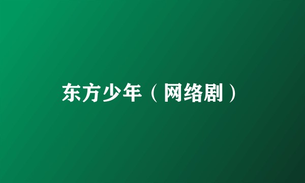 东方少年（网络剧）