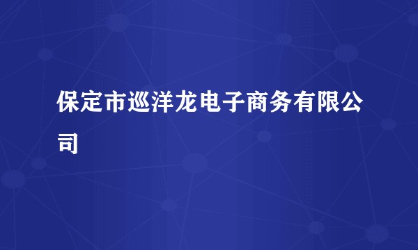 保定市巡洋龙电子商务有限公司