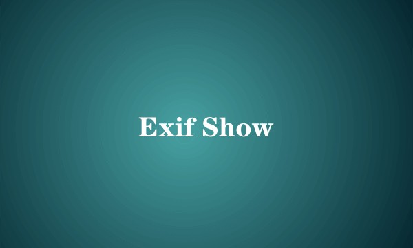Exif Show