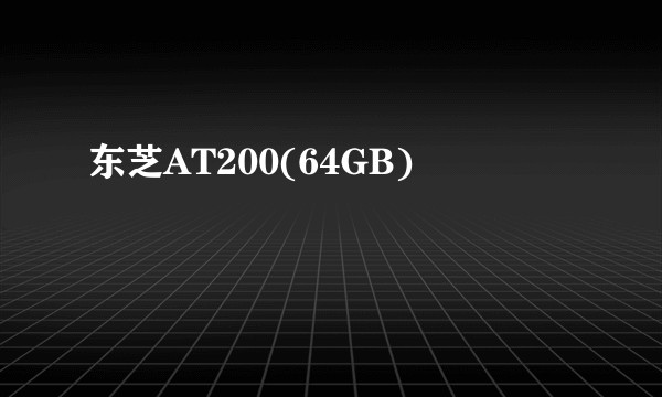 东芝AT200(64GB)