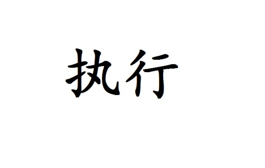 执行（词语概念）
