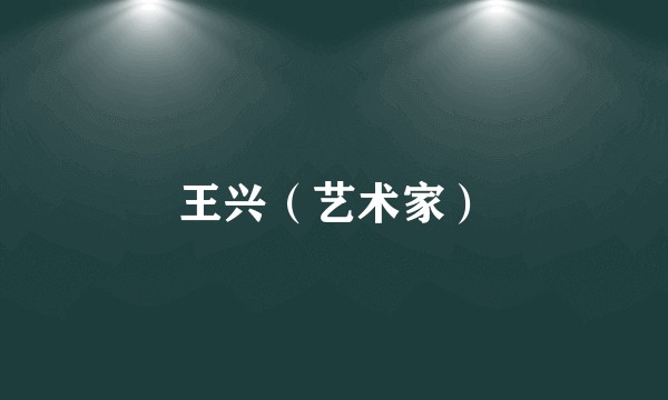 王兴（艺术家）