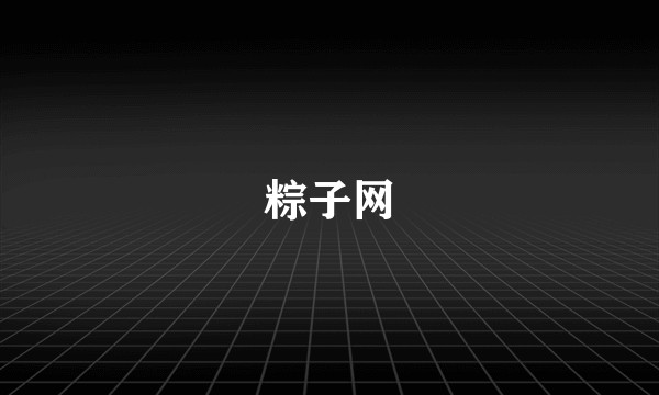 粽子网