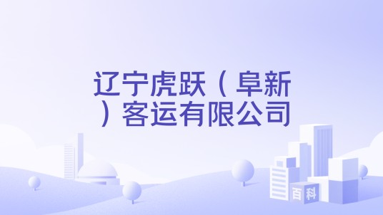 辽宁虎跃（阜新）客运有限公司