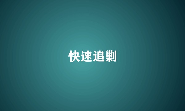 快速追剿