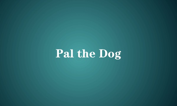 Pal the Dog