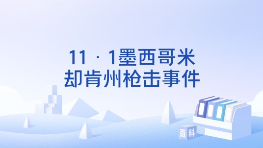 11·1墨西哥米却肯州枪击事件