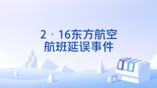 2·16东方航空航班延误事件