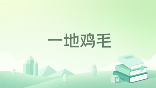 一地鸡毛（2026年广东花城出版社出版的书籍）