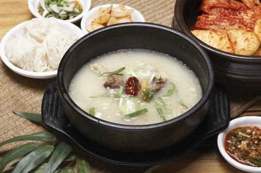 韩国牛骨汤