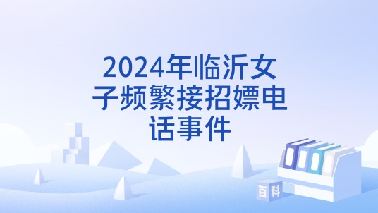 2024年临沂女子频繁接招嫖电话事件