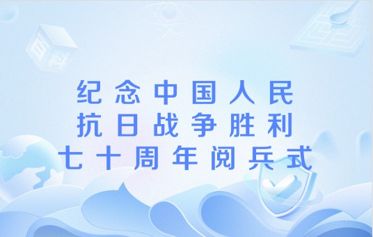 纪念中国人民抗日战争胜利七十周年阅兵式