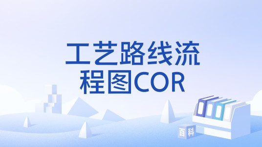 工艺路线流程图COR
