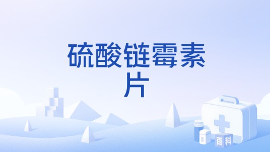 硫酸链霉素片