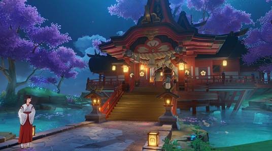 鸣神大社（《原神》稻妻地区的神社建筑）