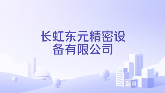 长虹东元精密设备有限公司
