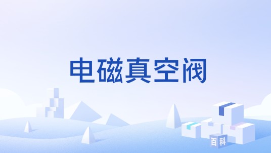 电磁真空阀