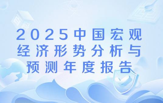 2025中国宏观经济形势分析与预测年度报告
