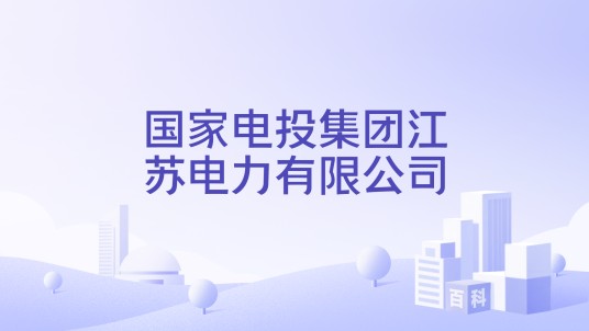 国家电投集团江苏电力有限公司