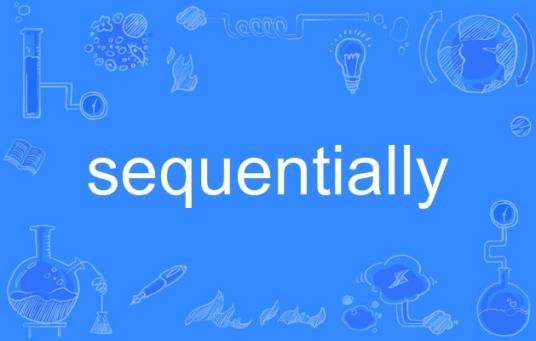 sequentially