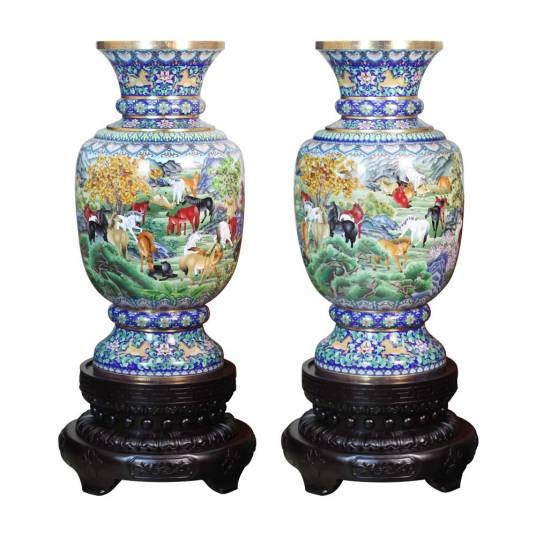 景泰蓝（中国的特种金属工艺品类之一、国家级非物质文化遗产）