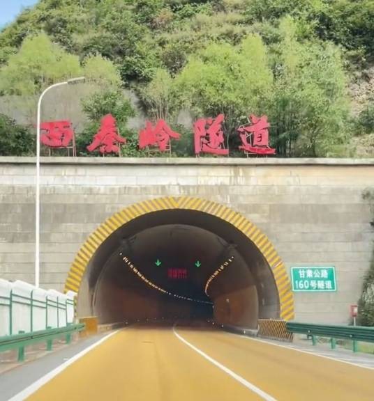 西秦岭隧道（中国甘肃省陇南市境内的过山通道，兰海高速组成部分）