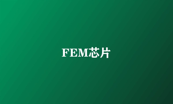 FEM芯片
