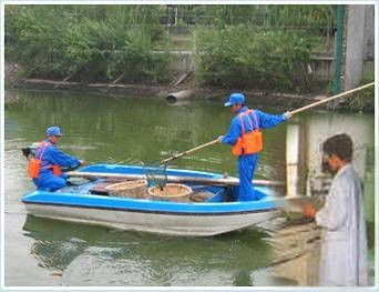 水域环境养护保洁员