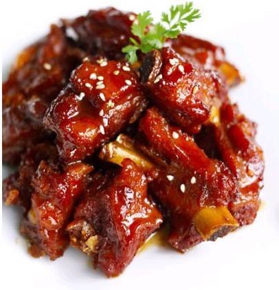 酸甜烤排骨