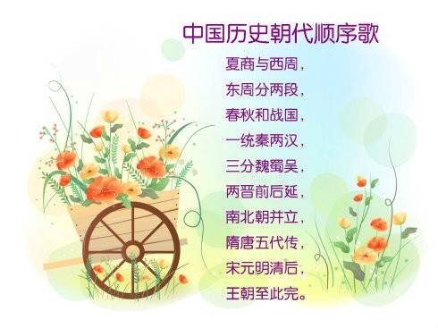 朝代简歌
