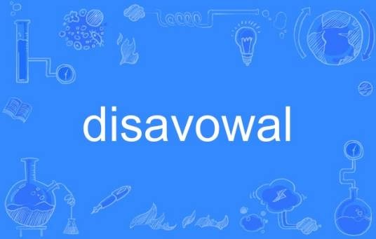 disavowal