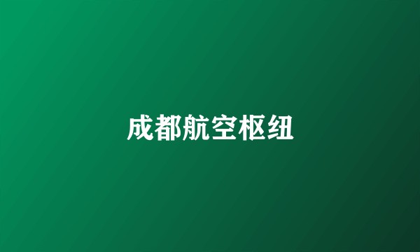 成都航空枢纽