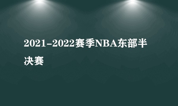 2021-2022赛季NBA东部半决赛
