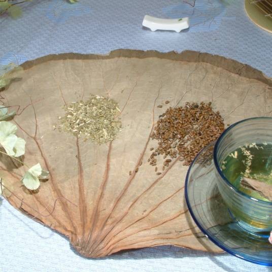 决明荷叶茶