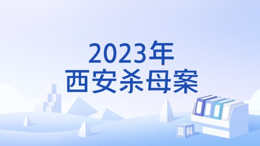 2023年西安杀母案