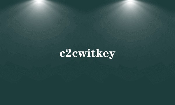 c2cwitkey